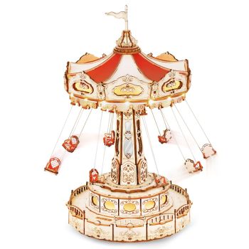 ROKR 摇摆 DIY 八音盒 3D 木制拼图