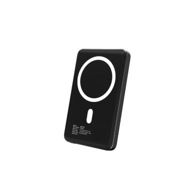 SUNSHINE 5000mAhMagSafe無線磁吸移動電源(黑色) EBHKA/BK