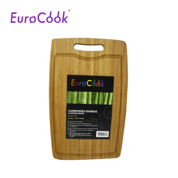 EuroCook 長方形碳化竹砧板 (38X24X1.8CM)