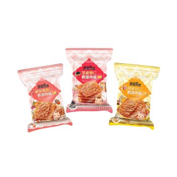 台灣快車 肉乾香脆肉紙(芝麻杏仁/原味杏仁/櫻花蝦杏仁)