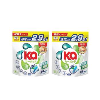 王子Ka4合1洗衣珠袋裝 58粒套裝