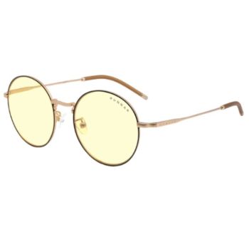 GUNNAR GUNNAR防藍光眼鏡-ELLIPSE(Black/Gold) ELL10901
