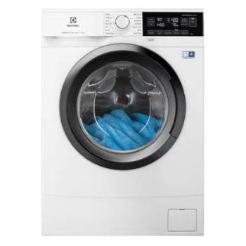 ELECTROLUX 7公斤1200转前置式纤薄型蒸气洗衣机 EW6S3726BL