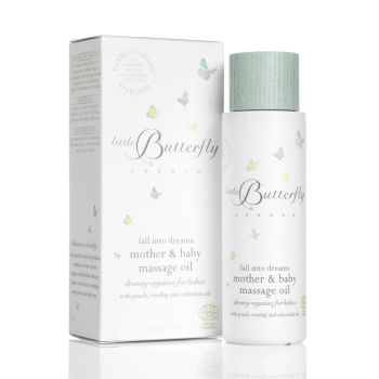 LITTLE BUTTERFLY LONDON fall into dreams mother & baby massage oil 100ml