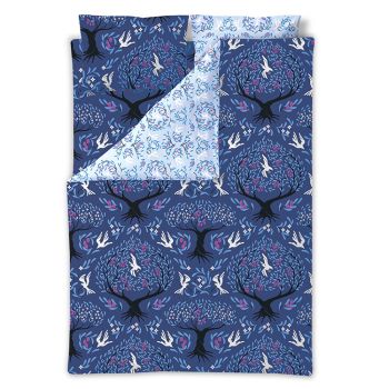 Finlayson全棉贡缎活印1800针床品套装-FL2030