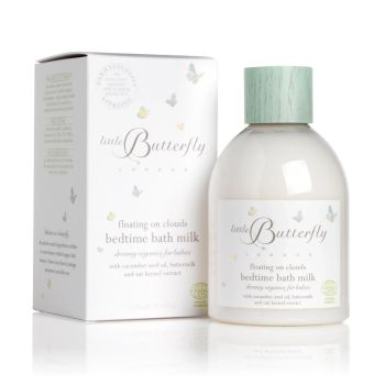 LITTLE BUTTERFLY LONDON floating on clouds bedtime bath milk 250ml