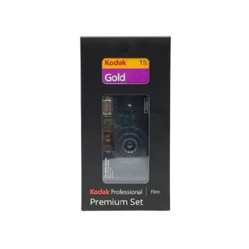 COLORMAX+KODAK 可重用相機套裝(透明黑) GB135-36/1ROLL/BLACK