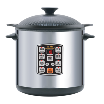 GOLDENWELL 6公升黑晶陶瓷御品鍋 GBC125SE