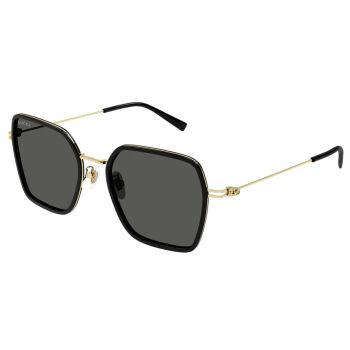 GUCCI GG1850SA 001 方形金屬太陽眼鏡