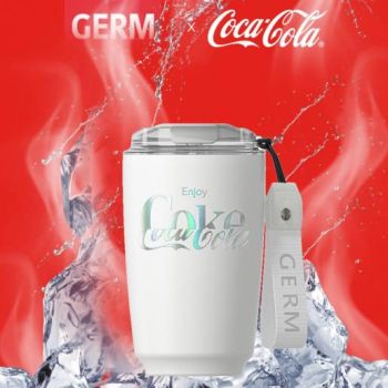 GERM可口可樂聯名款摩卡保溫杯（琉璃白）