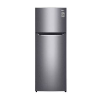 LG 184公升上置式冷凍型智能變頻壓縮機雙門雪櫃 GNB202SQBB