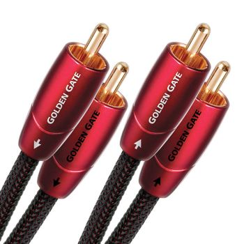 AUDIOQUEST RCA音源訊號線 GOLDENGATERCA-RCA1.5M