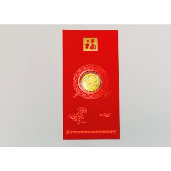 金鑽坊 999.9千足金蛇年利是封 0.2g
