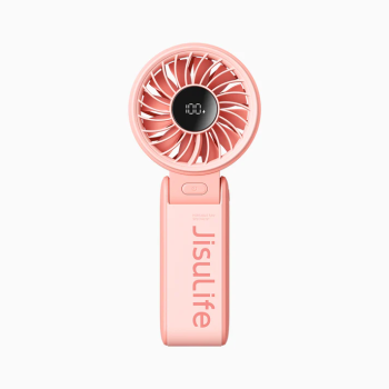 JISULIFE 摺疊座枱手提三用風扇 HANDHELDFANLIFE7/PINK