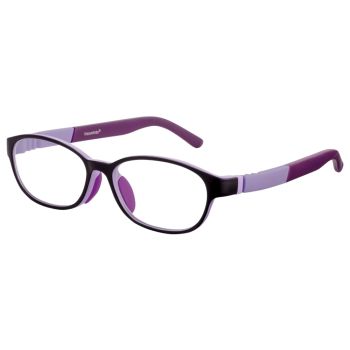VISIONKIDS 儿童防蓝光眼镜(紫色) HAPPIMEGANE/PURPLE