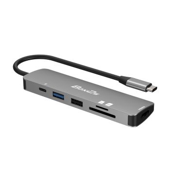 BOX2S 4K 6合1 傳輸 Hub HD4K2R