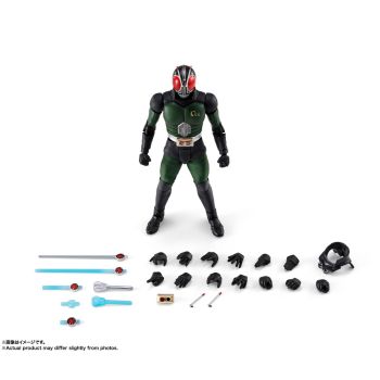 PRE ORDER [SHF真骨彫製法] 帽面超人 BLACK RX