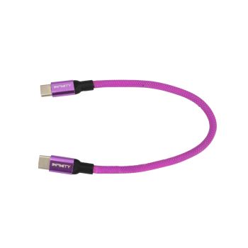 INFINITY Type-C至Type-C數據充電線 IFCC11802/PU