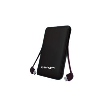 INFINITY 移動充電器(7000mAh) INMINI7/BK