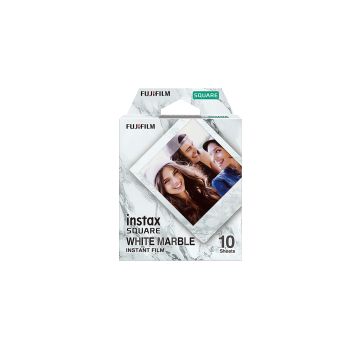 FUJIFILM 即影即有相紙(正方形) INSTAXSQUARE/WHITEMARBLE