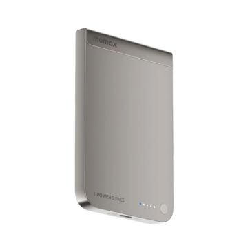MOMAX 1-Power S.Pass 5000mAh Qi2 磁吸流動電源(CCC認證)(鈦色) IP161Q2L