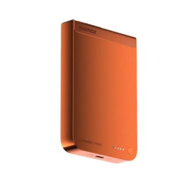 MOMAX 1-Power S.Pass 10000mAh Qi2 磁吸流動電源(CCC認證)(橙色) IP162Q2M