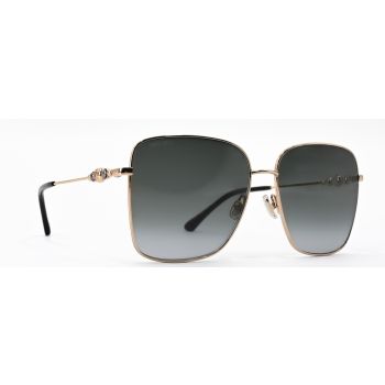 JIMMY CHOO HESTER/S 2M2/90 方形鏡框太陽眼鏡
