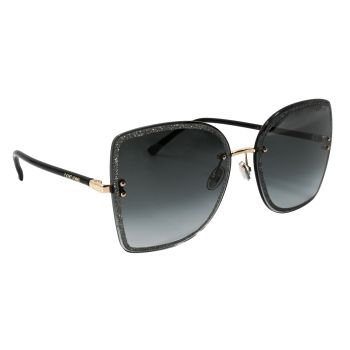 JIMMY CHOO LETI/S 2M2/90 方形鏡框太陽眼鏡