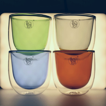 Camel双层玻璃杯180ml