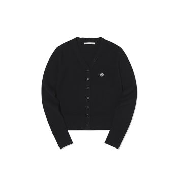 KIRSH Logo長袖針織開胸衫