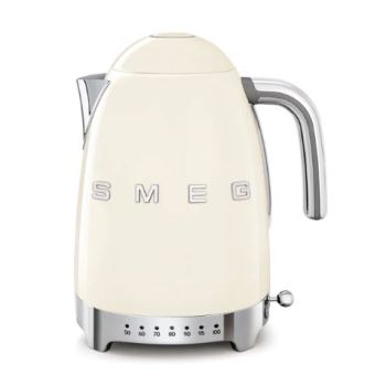 SMEG 1.7公升溫度控制電熱水壼 (奶白色) KLF04/CRUK
