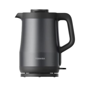 TOSHIBA 1.5公升無線雙層電熱水壼(黑色) KT15DRTHK/H