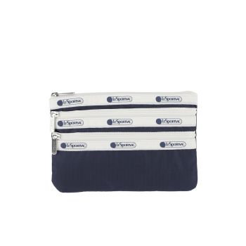 LESPORTSAC 7158 R111 3-ZIP COSMETIC POUCH 手袋