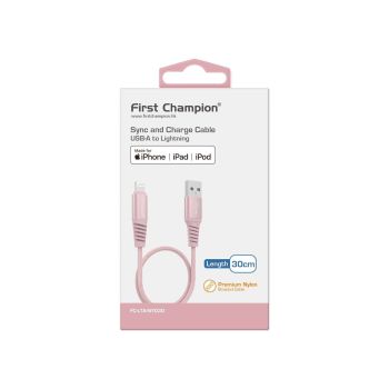 FIRSTCHAMPION USB-A至Lightning數據充電線 LTANY030/RE