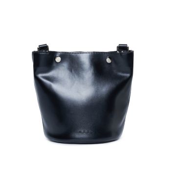 MARNI Bucket bag in two-tone fake leather