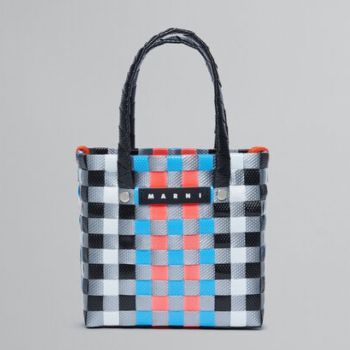 MARNI Woven Micro Basket Bag