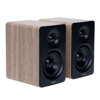 EDIFIER 桌面2.0藍牙書架式喇叭(橡木色) M60/CLASSOAK