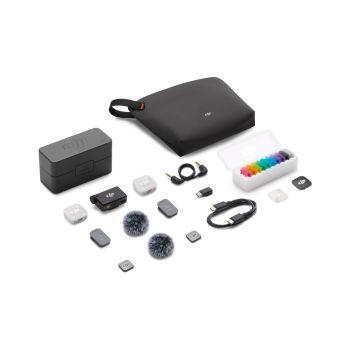 DJI MicMini2無線收音咪(兩發一收，含充電盒) MICMINI2/2TX+1RX+CHARGINGCASE