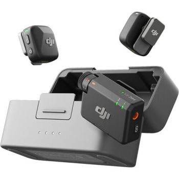 DJI MicMini無線收音咪(兩發一收，含充電盒) MICMINI/2TX+1RX+CHARGINGCASE
