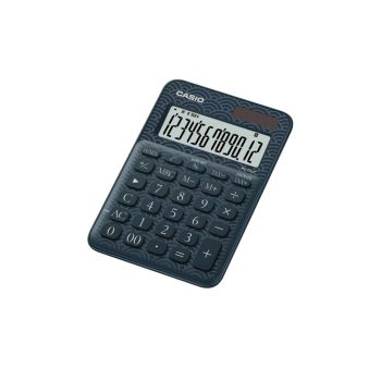CASIO 60周年版迷你桌上型計算器(青海波藍) MS20UC/60TH/JBU