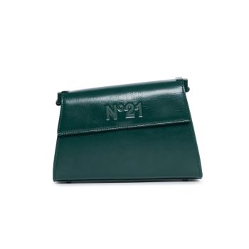 N°21 Asymmetrical imitation leather bag