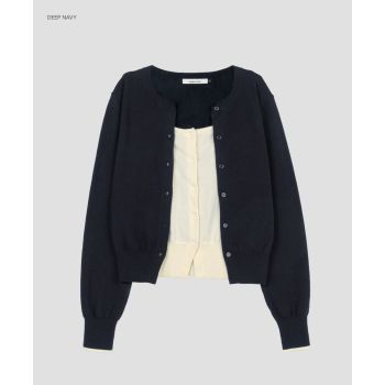 Atelier Nain NMP1NK-CD2254M0 Atelier Nain 開胸毛衣
