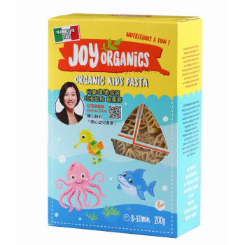 JOY ORGANICS ORGANIC KIDS PASTA 200G OCEAN - WHEAT