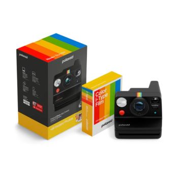 POLAROID Now+Gen3即影即有相机连16张相纸套装(黑色) NOW+GEN3/EB/BLACK