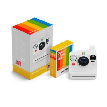 POLAROID Now+Gen3即影即有相机连16张相纸套装(白色) NOW+GEN3/EB/WHITE