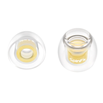 SPINFIT 真無線專用入耳式耳膠(SS)(一對) OMNI/SS/YELLOW