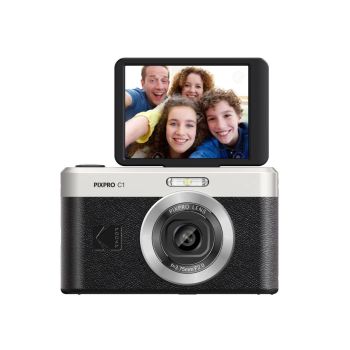 KODAK 1300萬像素數碼相機(黑色) PIXPROC1/BLACK
