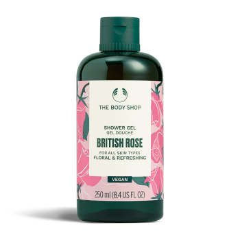 The Body Shop SHOWER GEL BRITISH ROSE 250ML A0X