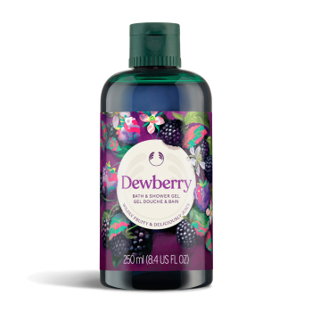 The Body Shop BATH/SHOWER GEL DEWBERRY 250ML A0X