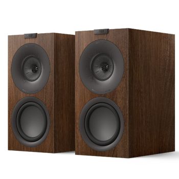KEF 三路分音書架揚聲器(核桃木) QCONCERTOMETA/WALNUT